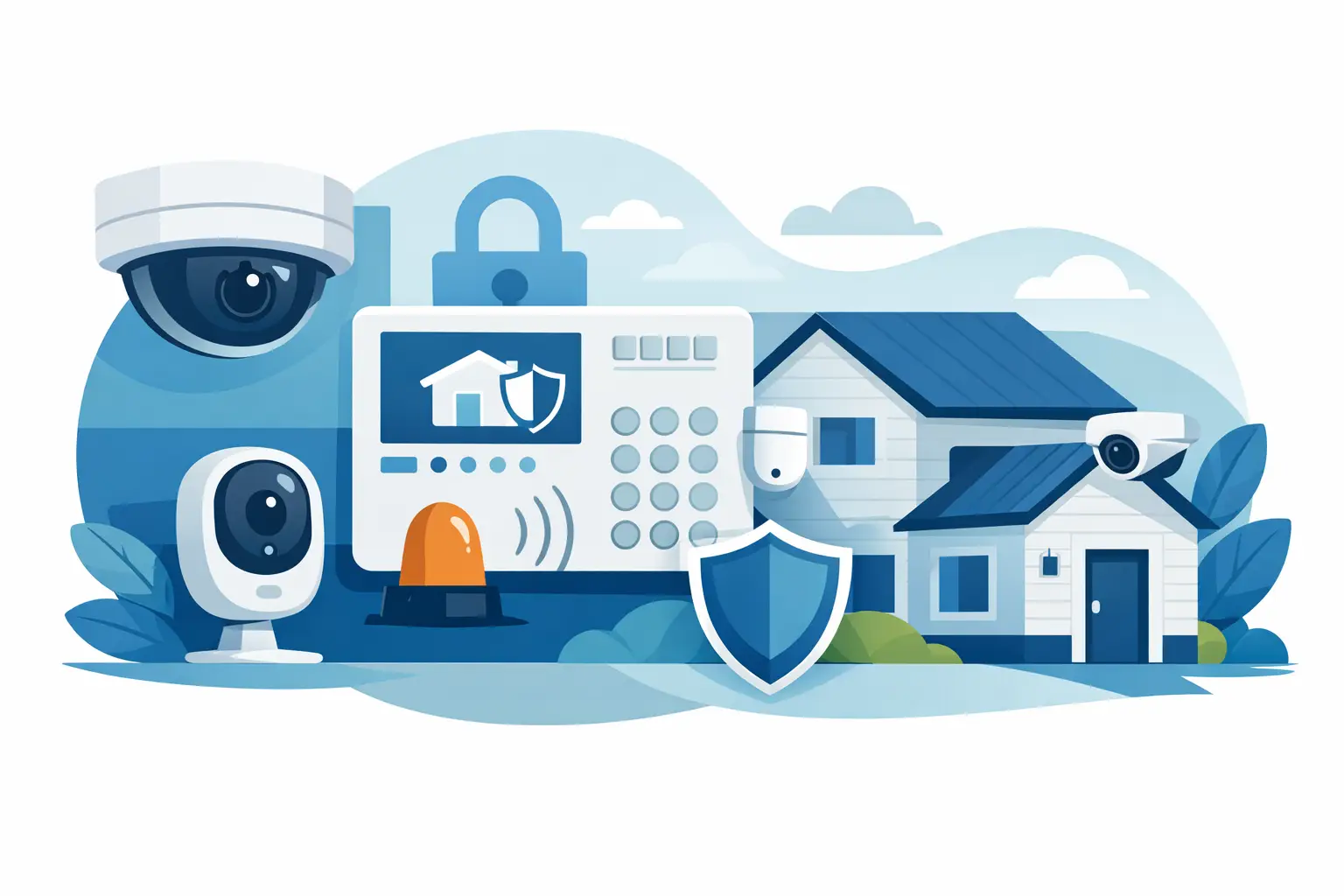 Home Security Cameras and Alarm Systems That Fit